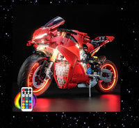 Brick Shine - Light Kit for LEGO® Ducati Panigale V4 S Motorcycle 42202
