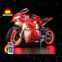 Brick Shine - Light Kit for LEGO® Ducati Panigale V4 S Motorcycle 42202