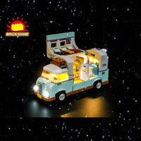 Brick Shine - Light Kit for LEGO® Friendship Camper Van Adventure 42663