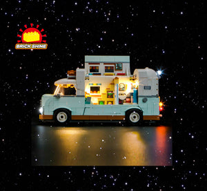 Brick Shine - Light Kit for LEGO® Friendship Camper Van Adventure 42663