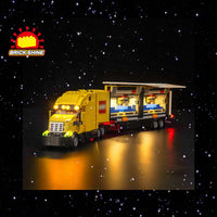 Brick Shine - Light Kit for LEGO® Yellow Delivery Truck 60440