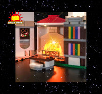 Brick Shine - Light Kit for LEGO® Battle with Roy at peach's Castle 71435
