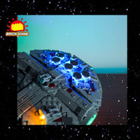 Brick Shine -  Light Kit for  LEGO® willennium Falcon 75375