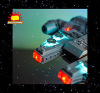 Brick Shine -  Light Kit for  LEGO® willennium Falcon 75375
