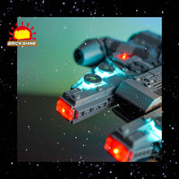 Brick Shine -  Light Kit for  LEGO® willennium Falcon 75375