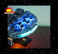 Brick Shine -  Light Kit for  LEGO® willennium Falcon 75375
