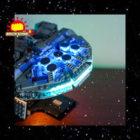 Brick Shine -  Light Kit for  LEGO® willennium Falcon 75375