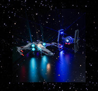 Brick Shine -  Light Kit for LEGO® TIE Fighter & X-Wing Mash-up 75393
