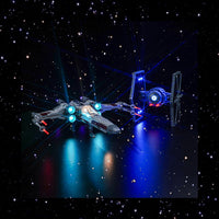 Brick Shine -  Light Kit for LEGO® TIE Fighter & X-Wing Mash-up 75393