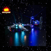 Brick Shine -  Light Kit for LEGO® TIE Fighter & X-Wing Mash-up 75393