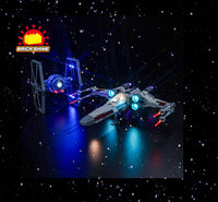 Brick Shine -  Light Kit for LEGO® TIE Fighter & X-Wing Mash-up 75393
