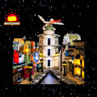 Brick Shine - Light Kit for LEGO® Diagon Alley Wizarding Shops 76444