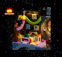 Brick Shine - Light Kit for LEGO® Wednesday & Enid's Dorm Room 76781
