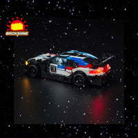 Brick Shine - Light Kit for LEGO® BU M4 GT3 & Eu M Hybrid v8 Race cars 76922