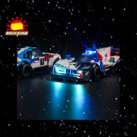 Brick Shine - Light Kit for LEGO® BU M4 GT3 & Eu M Hybrid v8 Race cars 76922