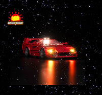 Brick Shine -  Light Kit for LEGO® Ferrari F40 Supercar 76934
