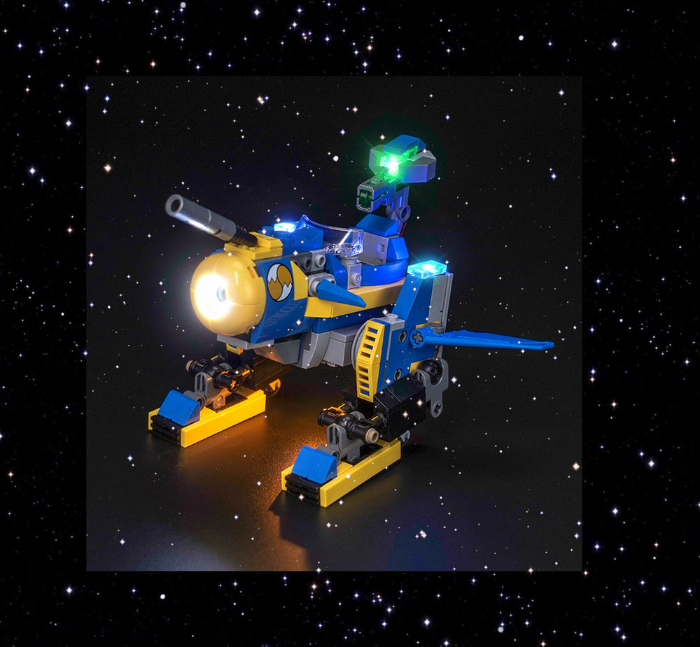 Brick Shine - Light Kit for LEGO® Cyclone vs. Metal Sonic 77002