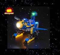 Brick Shine - Light Kit for LEGO® Cyclone vs. Metal Sonic 77002
