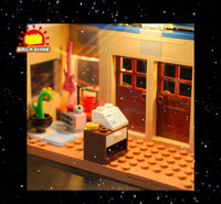 Brick Shine -  Light Kit for  LEGO® Nook's Cranny & Rosie's House 77050
