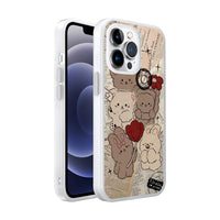 Bumper Blend Color Shockproof Case with Pattern
