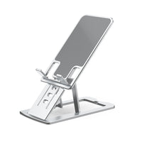 REDEFINE Adjustable Lifting Folding Portable Desktop Aluminum Holder-Silver
