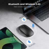 REDEFINE Bluetooth Wireless USB Mouse Silent Mouse
