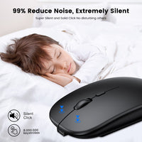 REDEFINE Bluetooth Wireless USB Mouse Silent Mouse
