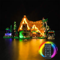 Brick Shine - Light Kit for LEGO® Snow white and the Seven Dwarfs'Cottage 43242
