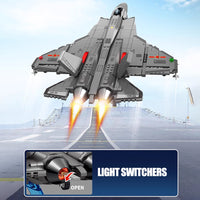 SEMBO 202191 J-35 FIGHTER with 1109 Pieces
