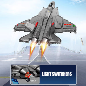 SEMBO 202191 J-35 FIGHTER with 1109 Pieces