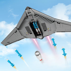 SEMBO 202197 Stealth Bombers with 1163 Pieces