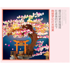 SEMBO 601076 Culture of Japan Series Cherry Blossom Season with 1167 Pieces