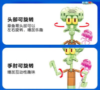 SEMBO 612200 SpongeBob Squidward Tentacles with 251 Pieces
