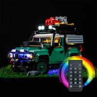 Brick Shine  GC Light Kit for LEGO® Land Rover Classic Defender 90 10317
