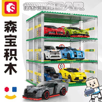 SEMBO 607341 Parking Garage with 130 Pieces
