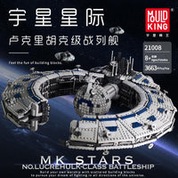 MOULD KING 21008 Lucrehulk Star Control Ship with 3500 Pieces
