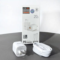 sky Mobigo TCS2081ACCC PD 20W wall charger with Type-C to C combo
