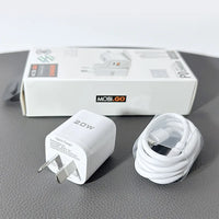 sky Mobigo TCS2081ACLC PD 20W wall charger with Type-C to Lightning combo
