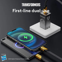 Transformers TF-A09 Braided Two-in-One Magnetic Charging Cable
