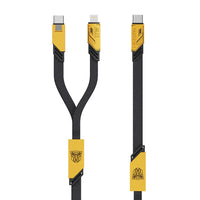 Transformers TF-A09 Braided Two-in-One Magnetic Charging Cable
