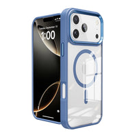 Redefyne Metal Camera Lens Magnetic Transparent Magsafe Case for iPhone 17 Pro Max / 18 Pro Max
