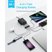 Anker Charger (112W, 6 Ports) A2154T11
