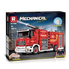 Reobrix Fire Ladder Truck（Remote Control Version）