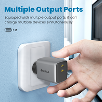 iQuick NANO ENERGY 2 45W PD3.0 Dual USB-C Ports Charging Adapter
