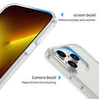 High Quality Acrylic + TPU Hybrid Transparent Case
