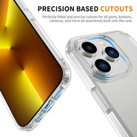 High Quality Acrylic + TPU Hybrid Transparent Case
