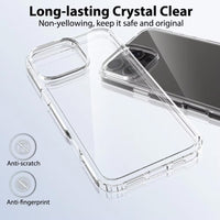 High Quality Acrylic + TPU Hybrid Transparent Case
