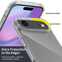 iPhone 17 Air High Quality Acrylic + TPU Hybrid Transparent Case Cover
