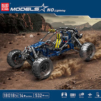 MOULD KING 18018S Blue Lightning Buggy With Motor with 532 Pieces
