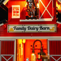 FunWhole F9037 Farm Life: Cow Barn with 1368 Pieces
